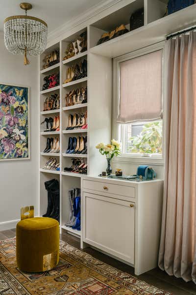  Mid-Century Modern Eclectic Family Home Storage Room and Closet. Modern History - San Francisco by JKA Design.