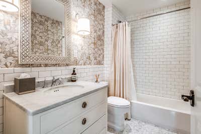 Contemporary Family Home Bathroom. Benedict Canyon by David Brian Sanders Interiors.