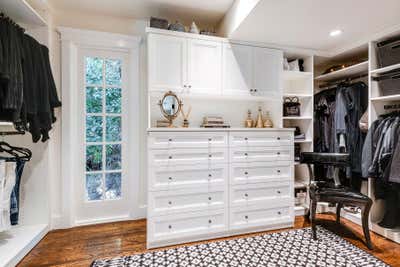 Mid-Century Modern Storage Room and Closet. Benedict Canyon by David Brian Sanders Interiors.