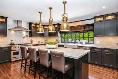  Contemporary Family Home Kitchen. Benedict Canyon by David Brian Sanders Interiors.