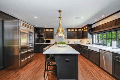  Contemporary Family Home Kitchen. Benedict Canyon by David Brian Sanders Interiors.