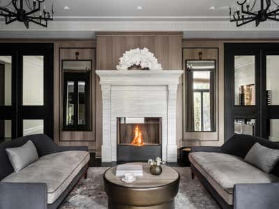  Traditional Art Deco Country House Living Room. Modern Constructivism by O&A Design Ltd.