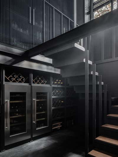 Contemporary Storage Room and Closet. Modern Constructivism by O&A Design Ltd.