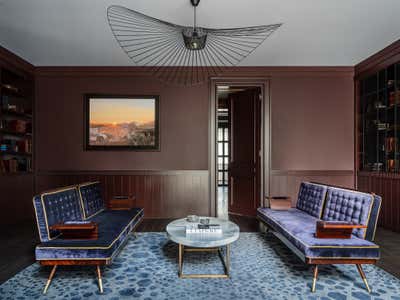  Art Deco Country House Living Room. Modern Constructivism by O&A Design Ltd.