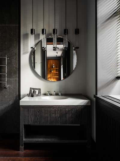  Contemporary Art Deco Country House Bathroom. Modern Constructivism by O&A Design Ltd.