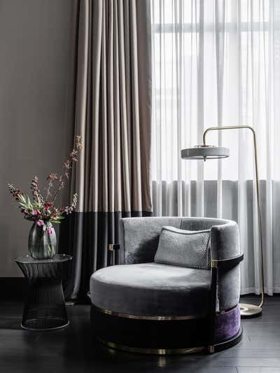  Art Deco Country House Bedroom. Modern Constructivism by O&A Design Ltd.