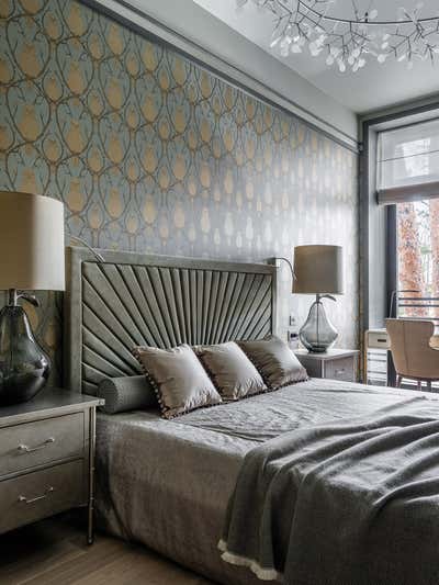  Organic Art Deco Country House Bedroom. Modern Constructivism by O&A Design Ltd.