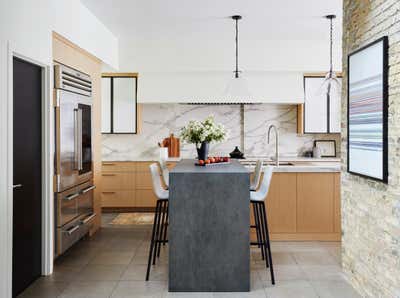  Industrial Family Home Kitchen. Industrial Turned Modern by Amy Kartheiser Design.