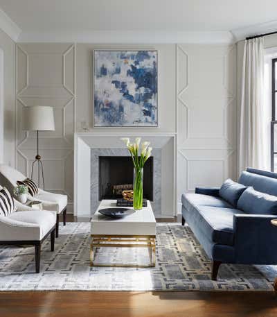  Contemporary Family Home Living Room. Classic Meets Contemporary by Amy Kartheiser Design.
