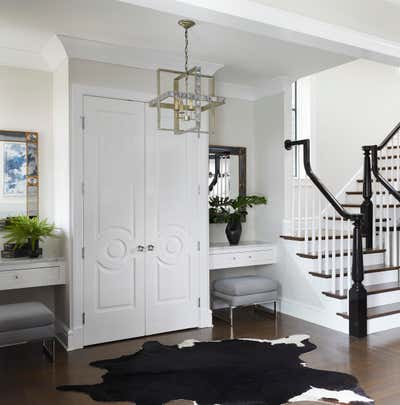  Traditional Family Home Entry and Hall. Classic Meets Contemporary by Amy Kartheiser Design.