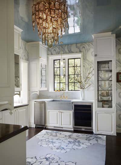  Coastal Kitchen. Lake Forest Show House Butler's Pantry  by Amy Kartheiser Design.