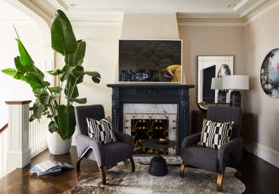  Eclectic Hollywood Regency Family Home Entry and Hall. 1920s San Francisco Home by Jeff Schlarb Design Studio.