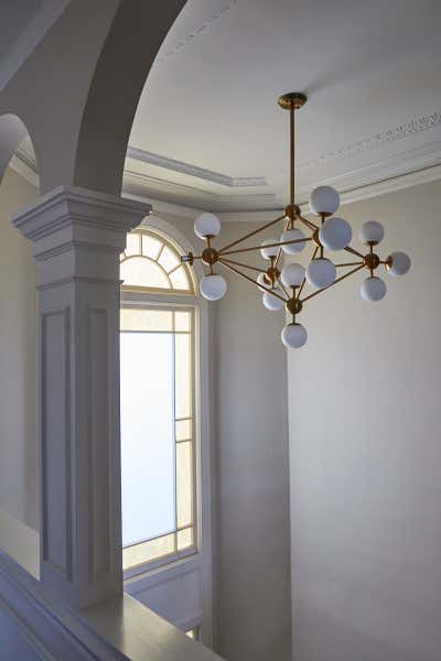  Hollywood Regency Entry and Hall. 1920s San Francisco Home by Jeff Schlarb Design Studio.