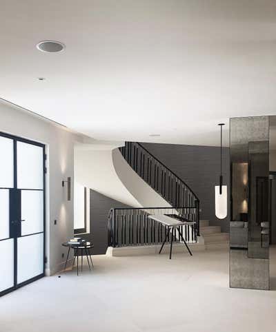  Art Nouveau Minimalist Entry and Hall. THE MODERN CLASSIC  by Nebras Aljoaib Design.