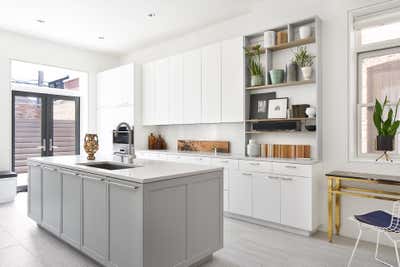  Industrial Minimalist Family Home Kitchen. Lincoln Park Revived by Studio 6F.