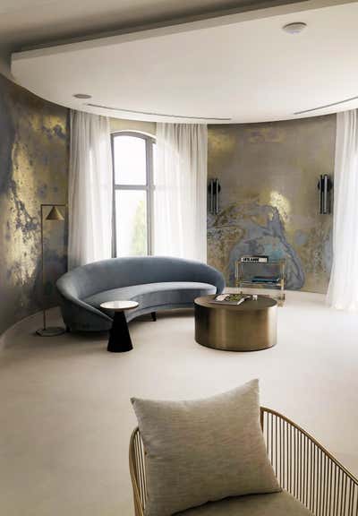  Art Deco Living Room. THE MODERN CLASSIC  by Nebras Aljoaib Design.