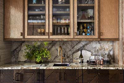  Maximalist Apartment Kitchen. Designer's Own Home by Wesley Moon Inc..