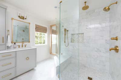  Organic Bathroom. Foxcroft Remodel  by Nicole Scalabrino Interiors, LLC.