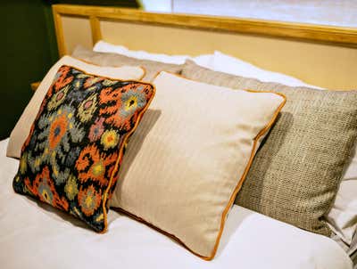  Maximalist Rustic Bachelor Pad Bedroom. Tiny guest bedroom by CreateR Interior Design.