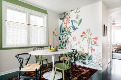 Eclectic Dining Room. ARTESIAN by Sarah Montgomery Design.