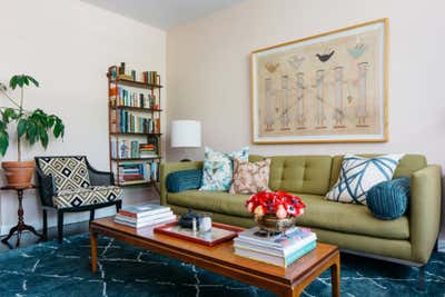  Eclectic Apartment Living Room. ARTESIAN by Sarah Montgomery Interiors.