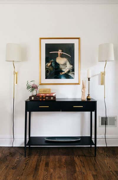  Maximalist Living Room. WILMETTE TUDOR by Sarah Montgomery Interiors.