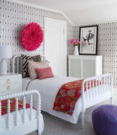  Contemporary Traditional Family Home Children's Room. Vibrant Winnetka Abode by Amy Kartheiser Design.