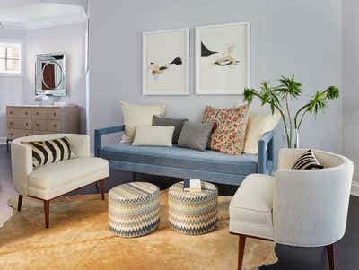  Contemporary Family Home Living Room. Art-centric Aerie by Amy Kartheiser Design.