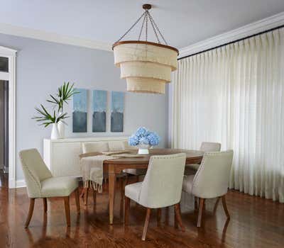  Art Deco Family Home Dining Room. Peaceful Respite in Lakeview  by Amy Kartheiser Design.