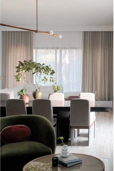  Minimalist Family Home Dining Room. Eagle Vista by Sarah West Interiors.