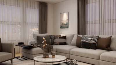 Minimalist Family Home Living Room. Ellery Drive  by Eleganza Rooms.