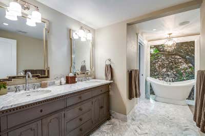  Modern Family Home Bathroom. Benedict Canyon by David Brian Sanders Interiors.
