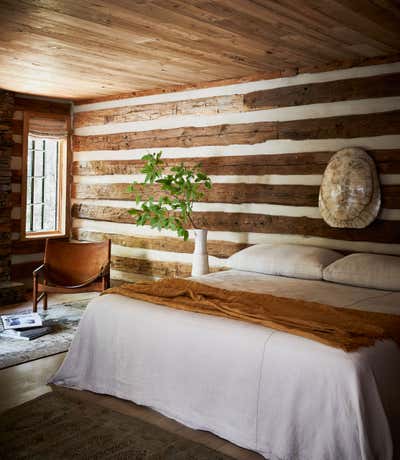  Mid-Century Modern Bedroom. Above the River Gorge by Betsy Brown Inc.