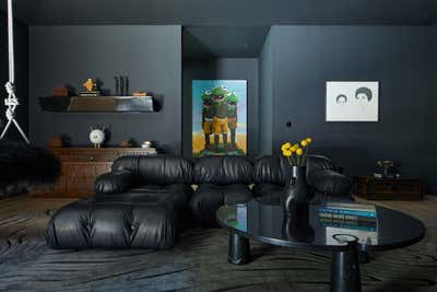  Eclectic Bachelor Pad Bedroom. The Fun House by Argyle Design.
