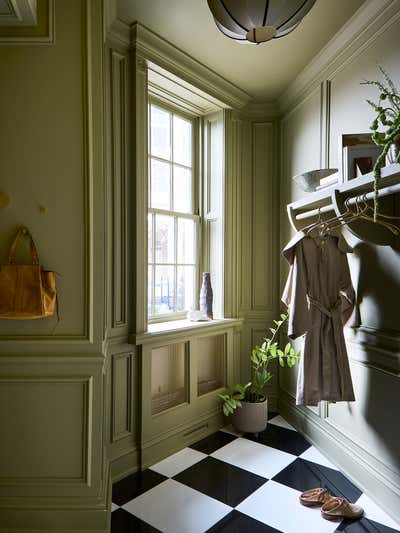  Transitional Apartment Storage Room and Closet. Adler on the Park Showcase House by Studio Gild.