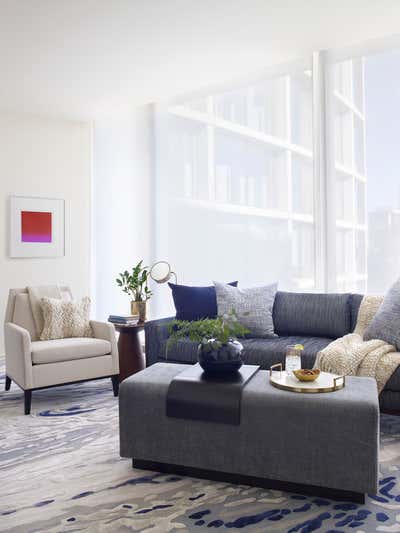  Industrial Apartment Living Room. West Village by Tina Ramchandani Creative LLC.