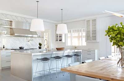  Scandinavian Family Home Kitchen. Quogue by Tina Ramchandani Creative LLC.