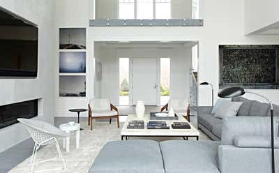  Modern Mid-Century Modern Family Home Living Room. Quogue by Tina Ramchandani Creative LLC.