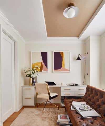  Contemporary Apartment Workspace. Central Park West by Tina Ramchandani Creative LLC.