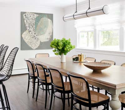  Mid-Century Modern Family Home Dining Room. Millington by Tina Ramchandani Creative LLC.