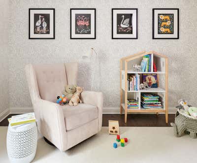  Traditional Mid-Century Modern Family Home Children's Room. Millington by Tina Ramchandani Creative LLC.