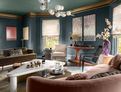  Eclectic Apartment Living Room. Plainfield by Tina Ramchandani Creative LLC.