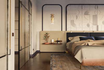  Contemporary Mid-Century Modern Bedroom. Sophisticated Bedroom by Hest Interiors.