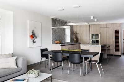  Scandinavian Family Home Dining Room. Waterfront Residence by Sashya Thind.
