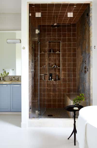  Art Deco Craftsman Bathroom. Wine Country Home by Jeff Schlarb Design Studio.