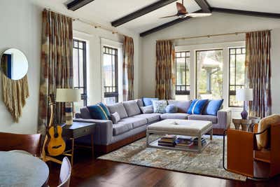  Mid-Century Modern Living Room. Wine Country Home by Jeff Schlarb Design Studio.
