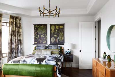  Craftsman Hollywood Regency Family Home Bedroom. Wine Country Home by Jeff Schlarb Design Studio.