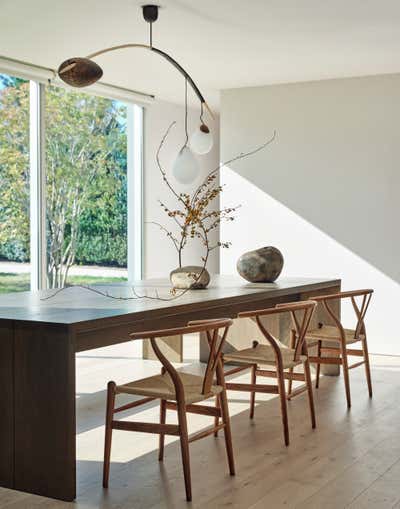  Coastal Family Home Dining Room. HAMPTONS BUTTER LANE by Michael Del Piero Good Design.