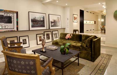  Eclectic Modern Living Room. Next to the Modern Museum by Dana Nicholson Studio Inc..