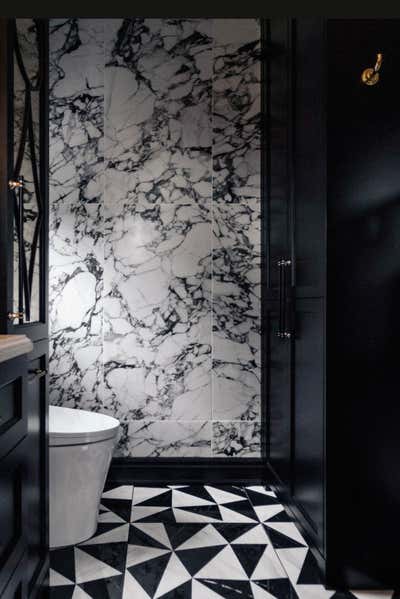  Preppy Bathroom. Timeless Elegance by Alexandra Naranjo Designs.